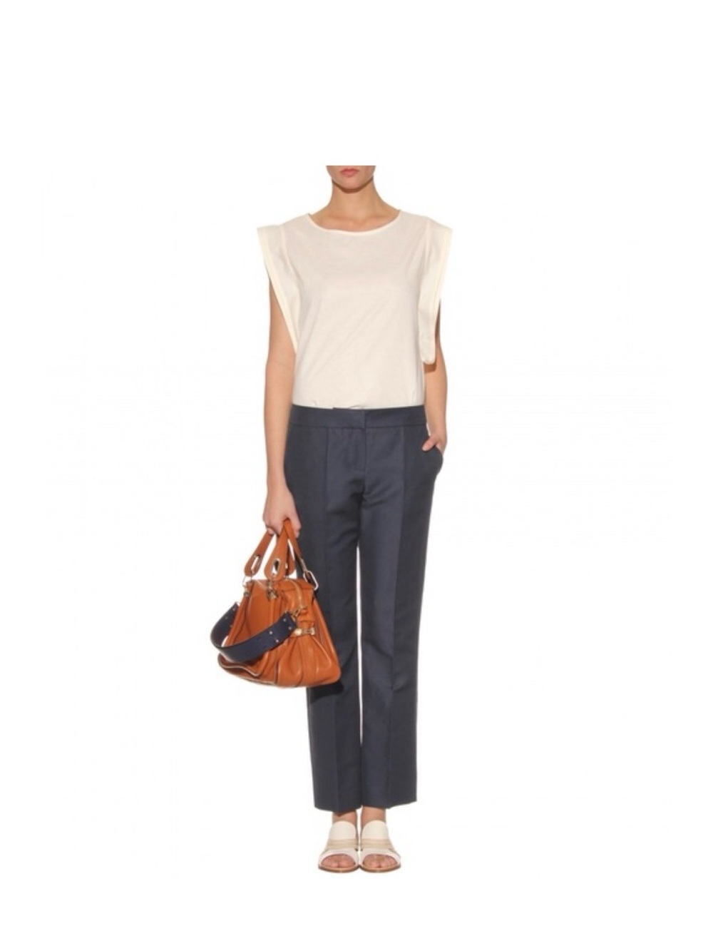 Chloe med Armagnac Paraty w navy military strap +Chloe Wallet as a free gift